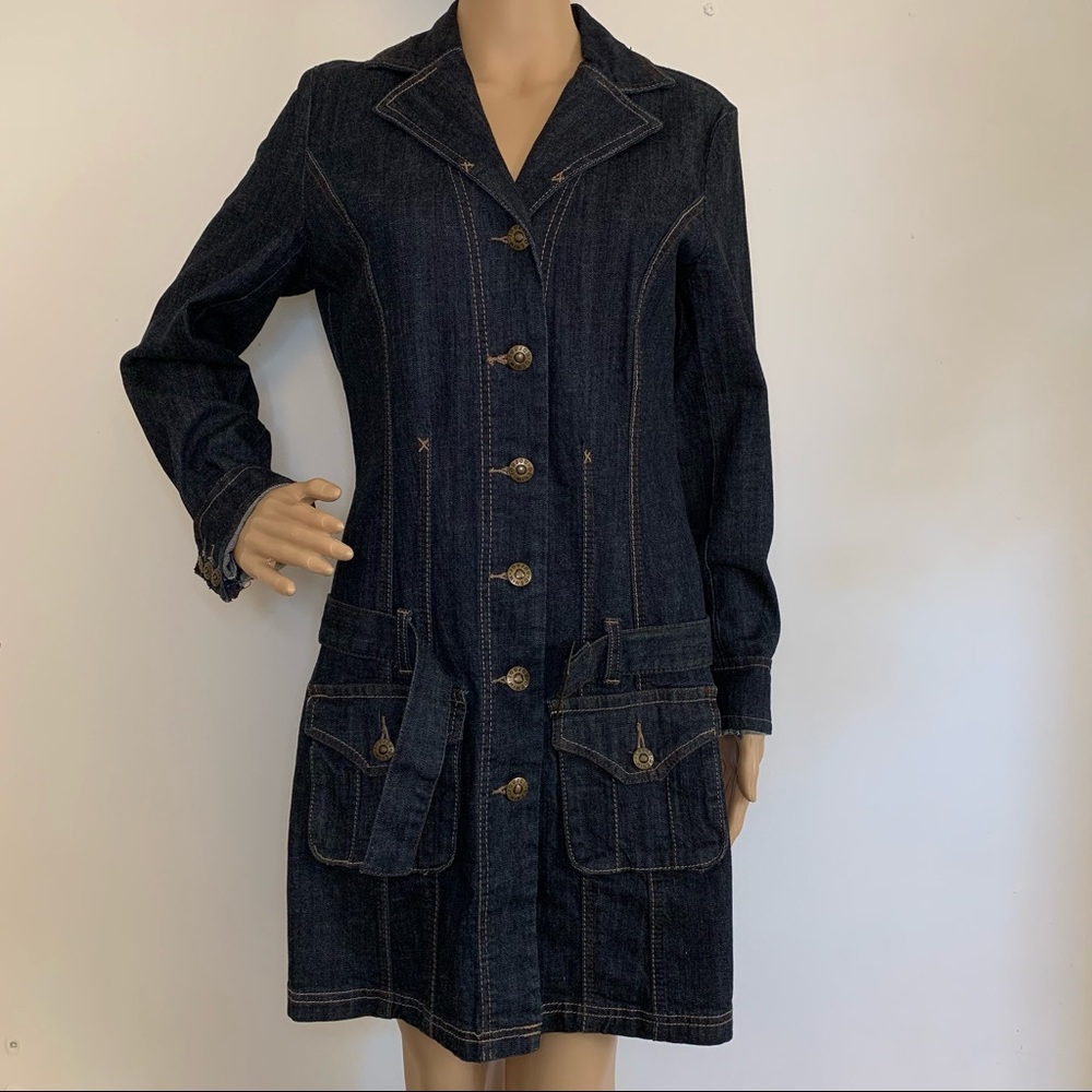 COPY - Joujou premium denim trench coat